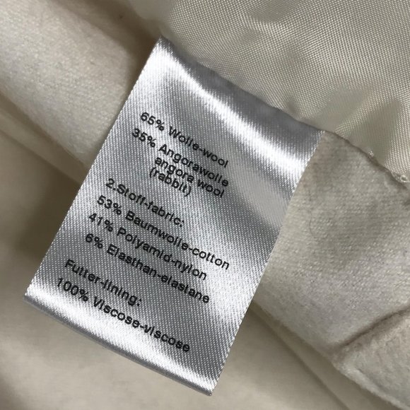 💜 Akris Punto Natural Zip up Wool & Angora Jacket - Picture 9 of 12